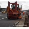 Máquina de pilotaje multifuncional de barandas de carretera